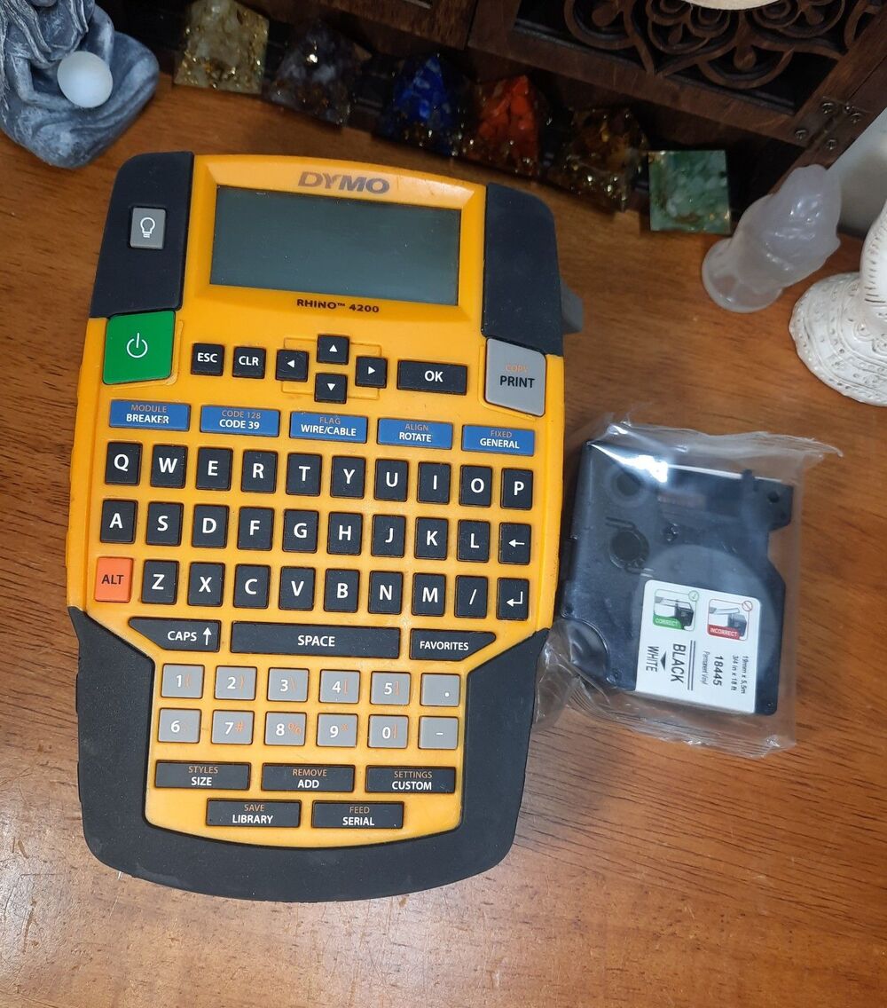 DYMO Rhino 4200 Industrial Label Maker Bundle